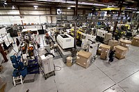 A plastics molding injection plant in Hudson, Colorado, USA