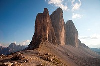 Tre Cime di Lavaredo, Dolomites, eastern Alps, South Tyrol, Bolzano province, Italy