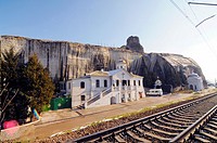 Inkerman is the extreme south-west of the Crimean peninsula, territory of city of Sevastopol  Inkerman is a ´spelaean city´ on the Monasterial rock, a...