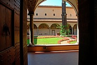 Sant´Antonino cloister. Convento di San Marco, Florence, Italy