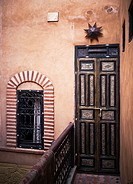 door and window riad, Marrakech, Morocco