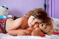 3 year old girl with chickenpox