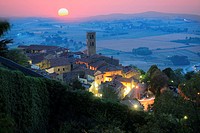 Cortona sunset, Arezzo county, Italy