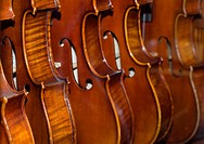 Detail from two violins