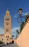 The Mosque la Koutoubia in Marrakech