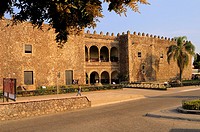 Mexico, Morelos, Cuernavaca. Hernan Cortes´ Palace or museum Cuauhnahuac Western view