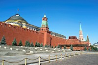 Kremlin wall and Lenin tomb