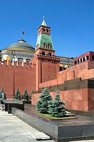 Kremlin wall and Lenin tomb
