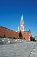 Nikolskaya tower of Moscow Kremlin