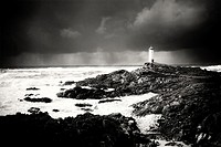 Storm in Punta de Roncudo, A Coruña, Costa da Morte, Galicia, Spain
