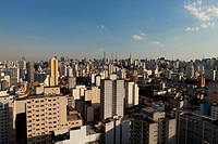 Cityscape, São Paulo, Brazil.