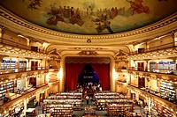 Ateneo Grand bookshop in Barrio Note, Buenos Aires, Argentina