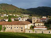 San Salvador de Cornellana Monastery XIth century, Cornellana, Salas municipality, Asturias, Spain