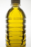 Bottle of Fresh Olive Oil, Crete, Greece