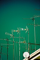 Antennas over the sky