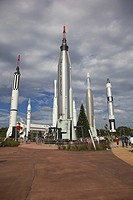 NASA Rocket Garden at the Kennedy Space Center in Florida