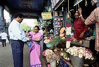 Flower shop- Manakkula Vinayaga temple, Pondicherry, Puducherry, Union Territory of India
