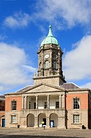 Dublin, Republic of Ireland, Eire, Europe  Bedford Tower 1761 in Dublin castle´s Great Courtyard