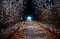 tunnel, Circum-Baikal Railway, Lake Baikal, Irkutsk region, Siberia, Russian Federation