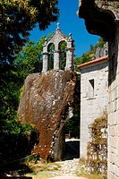 Church of San Pedro de Rocas near Esgos, Orense province, Spain