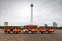 National Monument on the Merdeka Square in Jakarta, Indonesia.