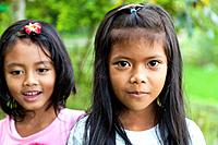 Little Balinese Girls, Bali, Indonesia.