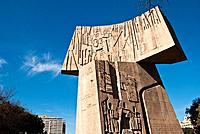 Spain. Madrid. Plaza del Descubrimiento de America (America Discovery Square). Monument to the Discovery of America, work of Joaquin Vaquero Turcios (...