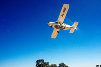 Internal flights in light aircraft CESNA between different camps in Botswana. ACROSS THE CAPRIVI , one of the best kept secrets of Namibia, Mahango re...