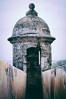 Fort San Felipe del Morro sentry box, Puerto Rico.