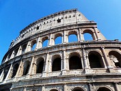 The Roman Colosseum. Rome, Italy.