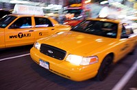 Countless yellow cabs each night travel Theater District area. The taxi (yellow cab) is, for sure, the means of transport most commonly used in the ci...