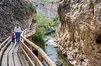 Castril river trail, Granada, Andalucia, Spain.