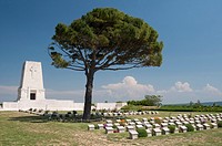 Lone Pine cemetery on the Gallipoli Peninsula, Turkey