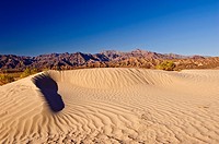 Mesquite Flats Little Sand Dunes, Death Valley National Park.