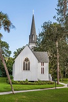 St. Mary´s Episcopal Church was built in 1879 along the banks of the St. Johns River in Green Cove Springs, Florida.