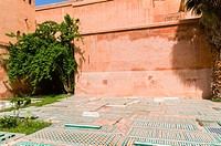 Saadian tombs, Marrakech, Morocco, North Africa, Africa.