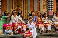 Young Balinese Dancers.