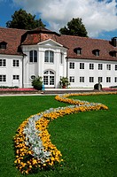 Courtyard of the Residenz in Kempten, Bavaria, Allgäu