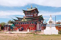 Ivolginsky Datsan - Buddhist Temple, Buryatia, Russian Federation.