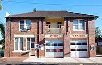 Lismore Fire Station, Lismore, NSW, Australia.