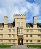 Front entrance of Wadham College, Oxford University.