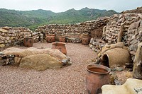 Argarian settlement of La Bastida, archaeological site, Totana, Murcia, Spain