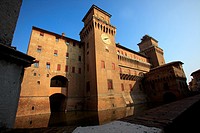 Castello Estense, Ferrara, Emilia Romagna, Italy.