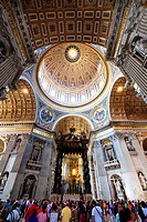 St. Peter´s Basilica Rome Italy IT EU Europe.