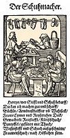 1568, description of the trades, text by Hans Sachs, 1494 - 1576, a Nuremberg poet, playwright and Meistersinger.