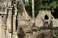 Preah Khan, UNESCO World Heritage Site, Angkor, Siem Reap,Cambodia, Indochina, Southeast Asia, Asia.