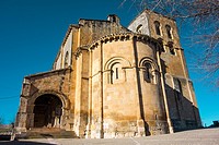 Romanesque church of San Salvador (11th century), Sepulveda, Segovia-province, Castilla-Leon, Spain