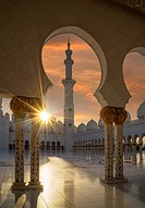 Sheikh Zayed Great Mosque, Abu Dhabi, United Arab Emirates