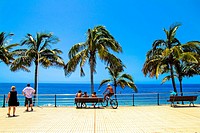 Puerto Naos beach. La Palma island . Canary islands . Spain
