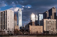 Philadelphia skyline, Pennsylvania, USA.